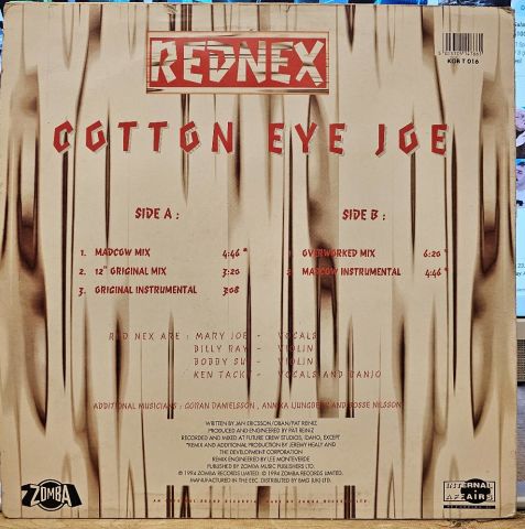 Rednex – Cotton Eye Joe LP PLAK