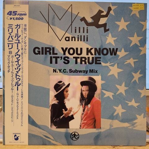 Milli Vanilli – Girl You Know It's True (N.Y.C. Subway Mix) LP PLAK