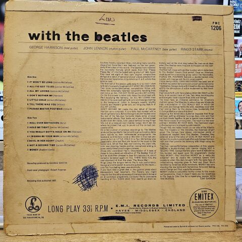The Beatles – With The Beatles LP PLAK