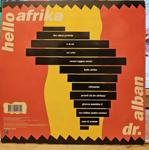 Dr. Alban – Hello Afrika (The Album) LP PLAK