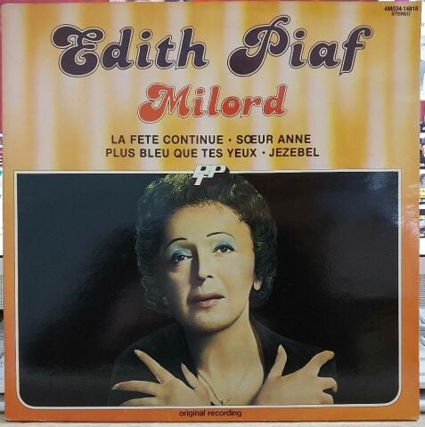 Edith Piaf – Milord LP PLAK