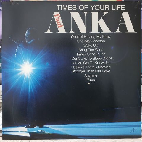 Paul Anka – Times Of Your Life LP PLAK
