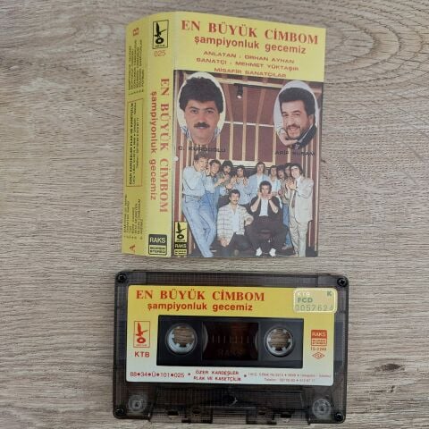 EN BÜYÜK CİMBOM ŞAMPİYONLUK GECEMİZ KASET