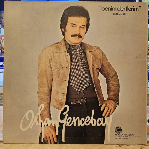 ORHAN GENCEBAY - BENİM DERTLERİM LP PLAK