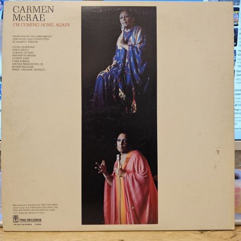 Carmen McRae – I'm Coming Home Again LP PLAK