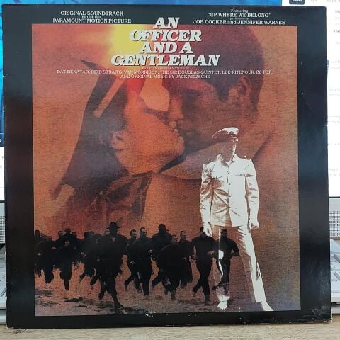 ÇEŞİTLİ SANATÇILAR - AN OFFICER AND A CENTLEMAN LP PLAK