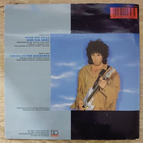 Gary Moore – Over The Hills And Far Away 45LİK PLAK