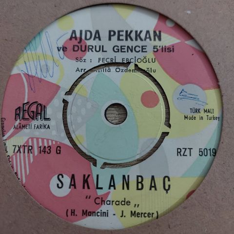 AJDA PEKKAN SAKLANBAÇ 45LİK PLAK