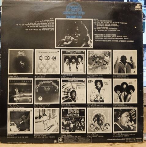 Barry White – Greatest Hits Volume Two LP PLAK