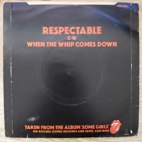 The Rolling Stones – Respectable 45LİK PLAK