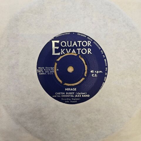 Chetin Bukey And His Oriental Jazz Band – Mr. Mahmoud / Mirage 45LİK PLAK