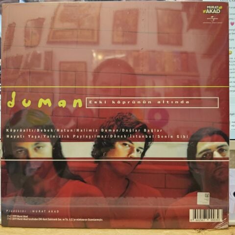 Duman – Eski Köprünün Altında (RENKLİ TRANSPARAN PURPLE) LP PLAK