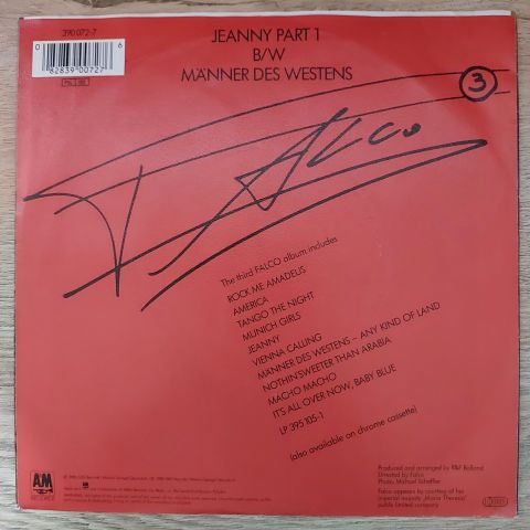Falco – Jeanny 45LİK PLAK