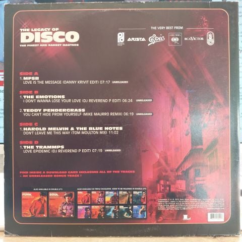 Various – The Legacy Of Disco LP PLAK