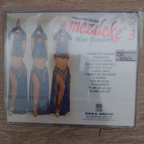 MEZDEKE 3 MISIR DANSLARI CD