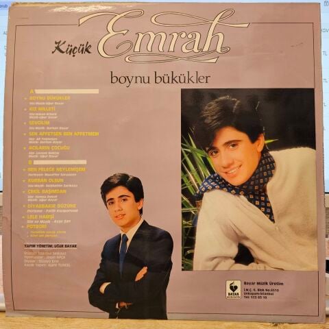 Küçük Emrah – Boynu Bükükler LP PLAK