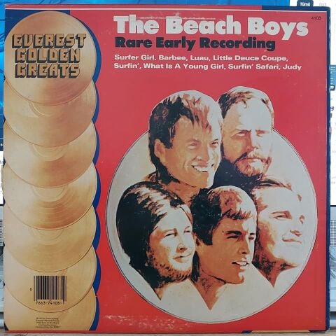 THE BEACH BOYS - RARE EARLY RECORDİNG LP PLAK