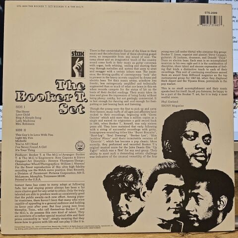 Booker T & The MG's – The Booker T. Set LP PLAK