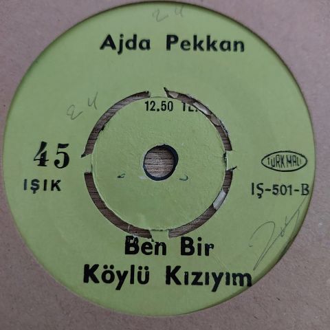 AJDA PEKKAN - TATLI DÜNYA 45LİK PLAK