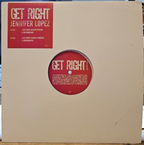 Jennifer Lopez – Get Right LP PLAK