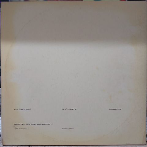 Keith Jarrett – The Köln Concert LP PLAK