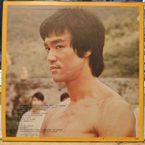 Lalo Schifrin – Bruce Lee - Original Soundtrack From The Motion Picture 'Enter The Dragon' LP PLAK