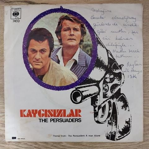 John Barry – Kaygısızlar The Persuaders - Theme From The Persuaders A Man Alone 45LİK PLAK