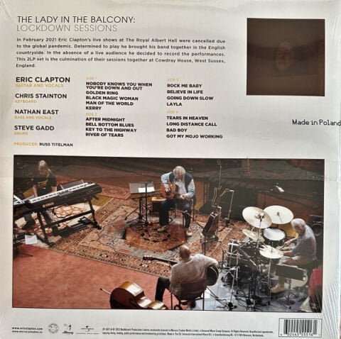 Eric Clapton – The Lady In The Balcony: Lockdown Sessions LP PLAK