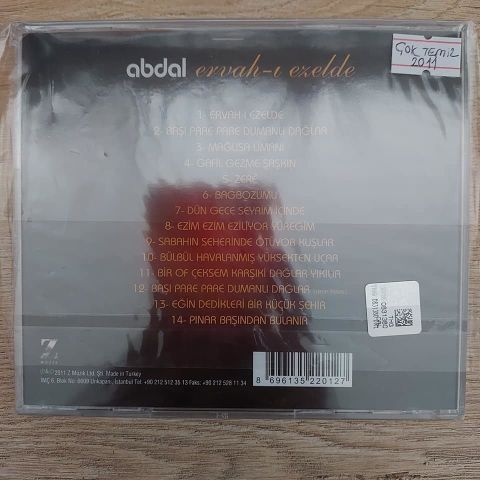 ABDAL - ERVAH I EZELDE CD
