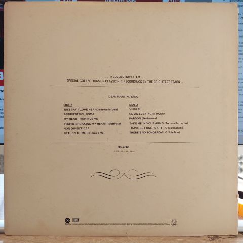 Dean Martin – Dino (Italian Love Songs) LP PLAK