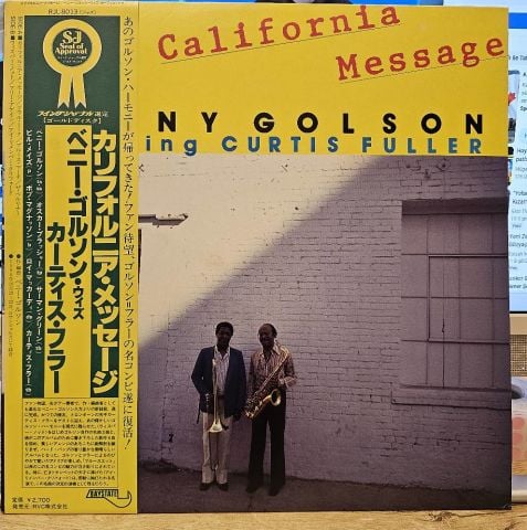 Benny Golson Featuring Curtis Fuller – California Message LP PLAK