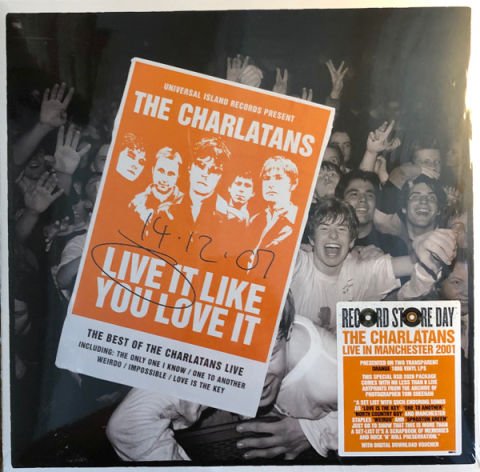 The Charlatans – Live It Like You Love It LP PLAK