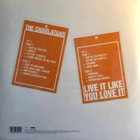 The Charlatans – Live It Like You Love It LP PLAK