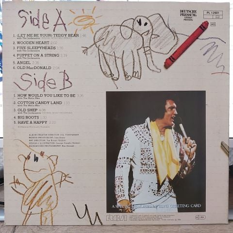 Elvis – Elvis Sings For Children And Grownups Too LP PLAK