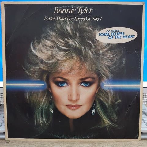 BONNİE TYLER - FASTER THAN THE SPEED OF NİGHT LP PLAK