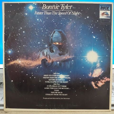 BONNİE TYLER - FASTER THAN THE SPEED OF NİGHT LP PLAK