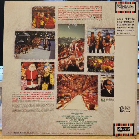 Various – Santa Claus - The Movie (Original Motion Picture Soundtrack) LP PLAK