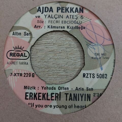 AJDA PEKKAN - İKİ YÜZLÜ AŞK 45LİK PLAK