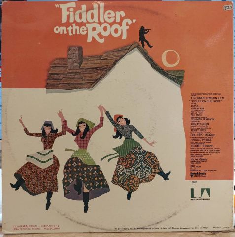 John Williams, Isaac Stern – Fiddler On The Roof (Original Motion Picture Soundtrack Recording) LP PLAK