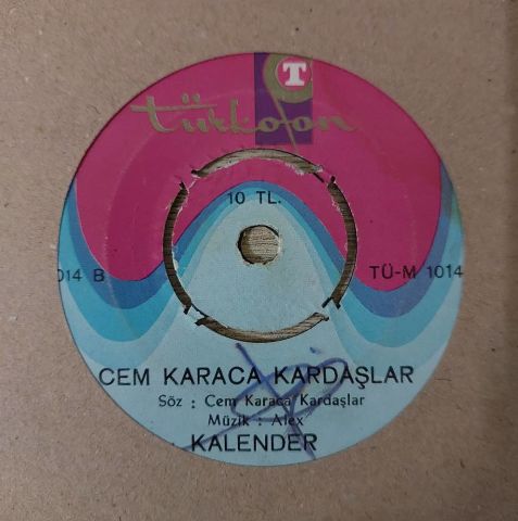 Cem Karaca, Kardaşlar – Dadaloğlu / Kalender 45LİK PLAK