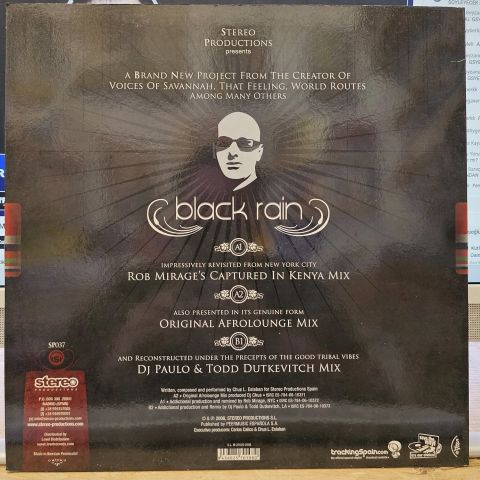 DJ Chus – Black Rain LP PLAK