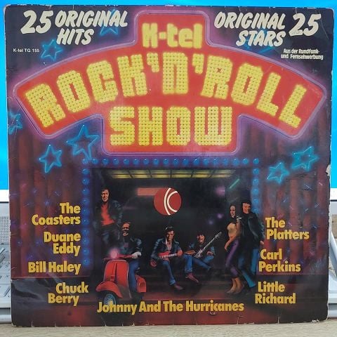 ÇEŞİTLİ SANATÇILAR - K TEL ROCK N SHOW LP PLAK