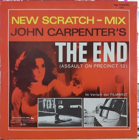 The Splash Band – John Carpenter's The End (Assault On Precinct 13) (New Scratch-Mix) LP PLAK