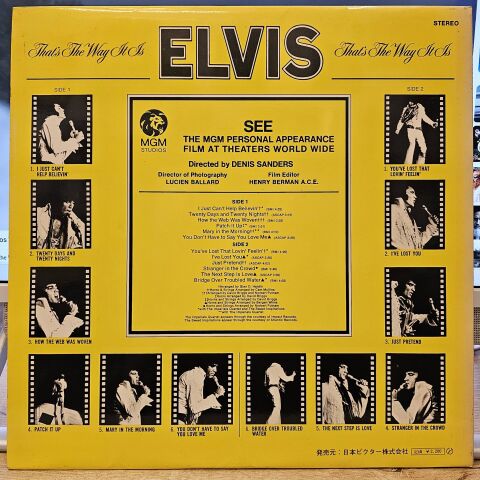 Elvis Presley – That's The Way It Is LP PLAK