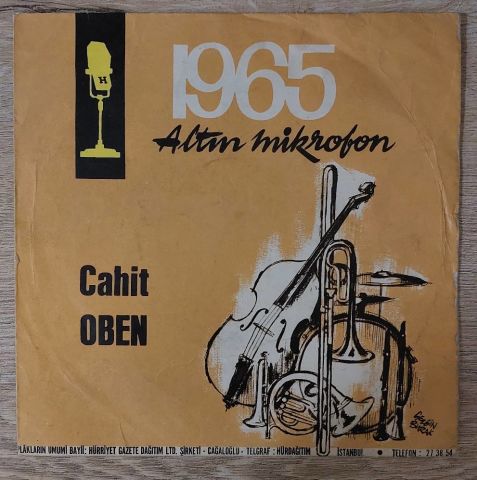 Cahit Oben – Makaram Sarı Bağlar / Halime 45LİK PLAK