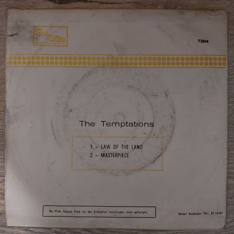 The Temptation – Law Of The Land / Masterpiece 45LİK PLAK