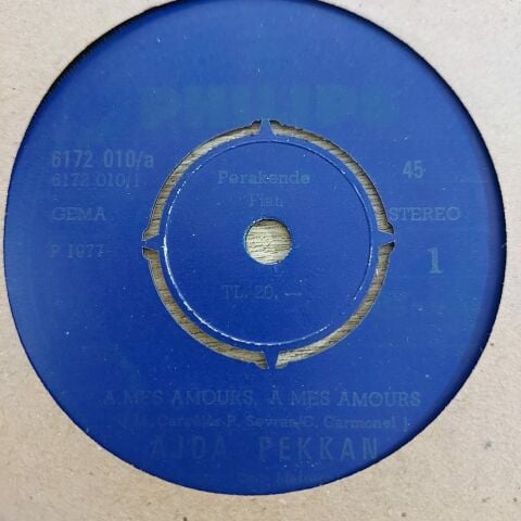 AJDA PEKKAN - SATISFACTION 45LİK PLAK