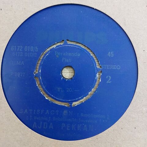 AJDA PEKKAN - SATISFACTION 45LİK PLAK