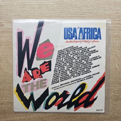 USA For Africa – We Are The World 45LİK PLAK