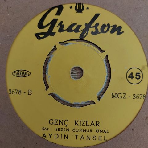 Aydın Tansel – Gitti Dönmeyecek / Genç Kızlar 45LİK PLAK